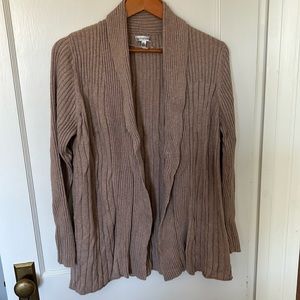 Tan cardigan